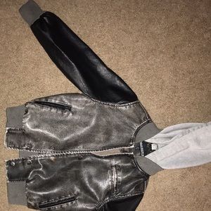 Leather jacket